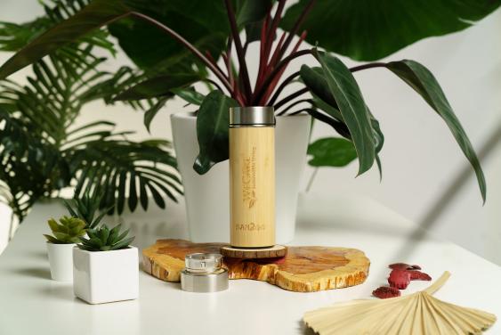 bamboo flask bottle