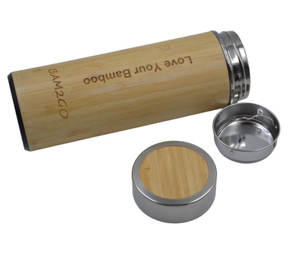 bamboo tea flask