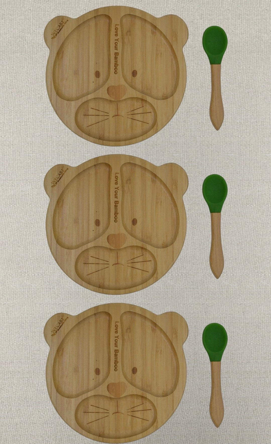 Bamboo Plate Bear 