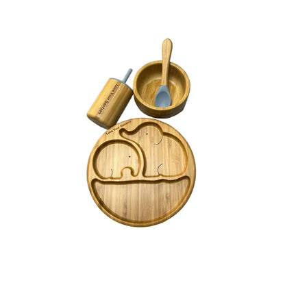 bamboo set blue 